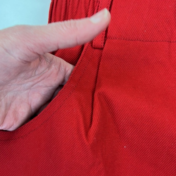 See You Soon Super Cute Red Paper Bag Shorts - Picture 5 of 9